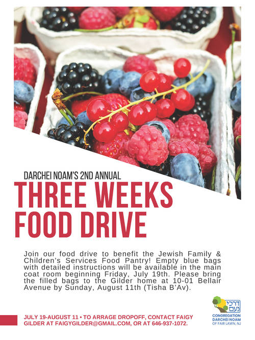 Banner Image for 2nd Annual Three Weeks Food Drive