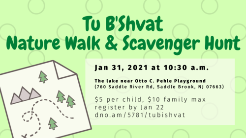 Banner Image for Tu B'Shvat/Winter Nature Walk and Scavenger Hunt