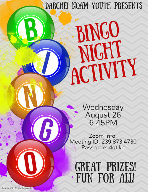 Banner Image for Bingo Night Activity