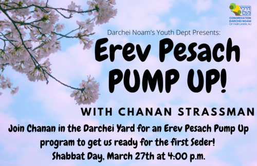 Banner Image for Erev Pesach Pump Up!