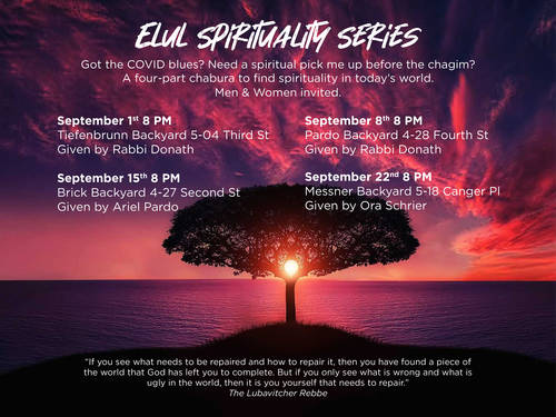 Banner Image for Elul Spirituality Series