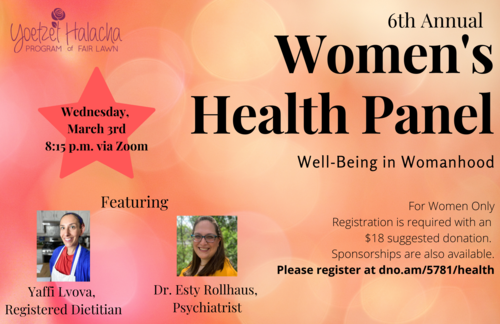 Banner Image for 6th Annual Women's Health Panel