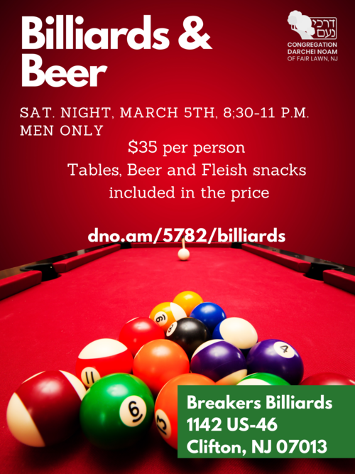 Banner Image for Billiards & Beer