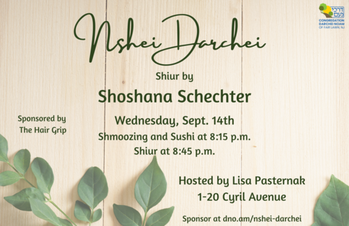 Banner Image for An Evening with N'Shei Darchei
