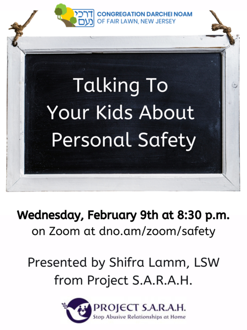 Banner Image for Talking to your kids about personal safety