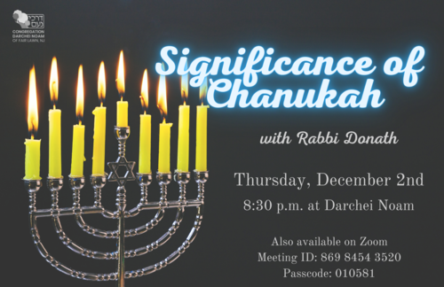 Banner Image for Significance of Chanukah Shiur