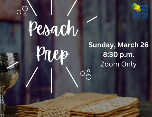 Banner Image for Pesach Prep Refresher Course